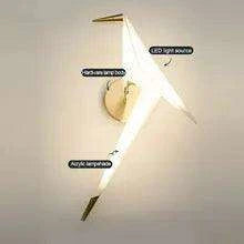 Nature-Inspired Nordic Bird Ceiling Lamp with Elegant Design