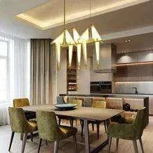Nature-Inspired Nordic Bird Ceiling Lamp with Elegant Design