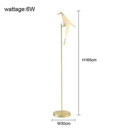 Nature-Inspired Nordic Bird Ceiling Lamp with Elegant Design