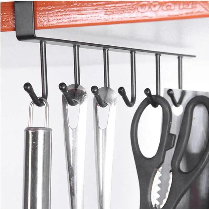 Iron Multi-Purpose Hook Hanger with 6 Hooks