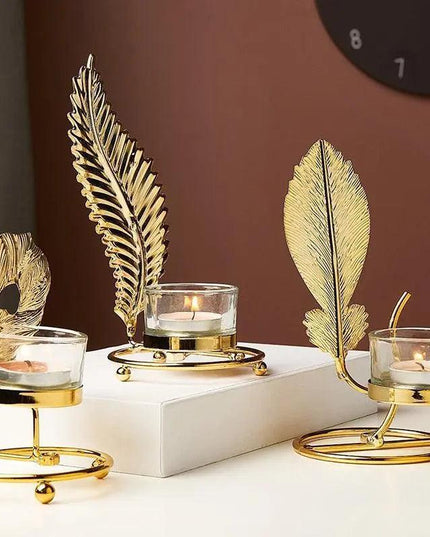 Refined European Iron Candle Holder Set for Timeless Sophistication