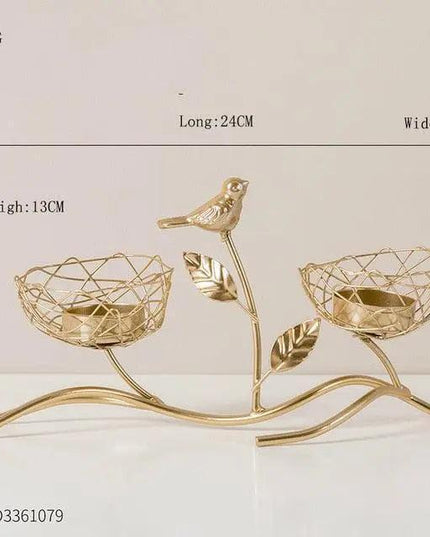 Refined European Iron Candle Holder Set for Timeless Sophistication