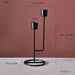 Refined European Iron Candle Holder Set with a Touch of Elegance