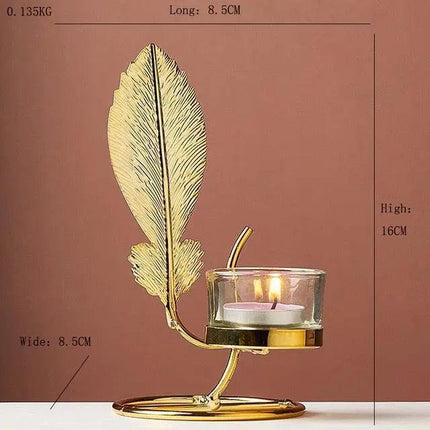 Refined European Iron Candle Holder Set for Timeless Sophistication