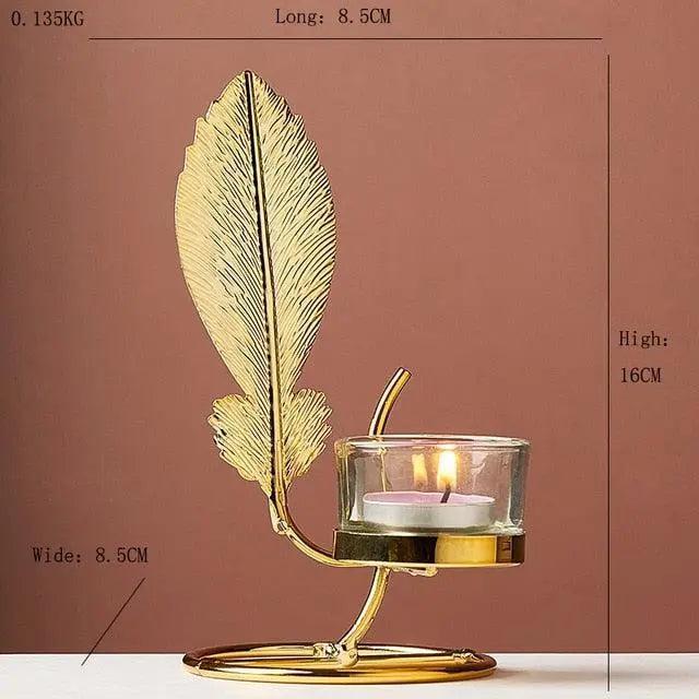 Refined European Iron Candle Holder Set for Timeless Sophistication