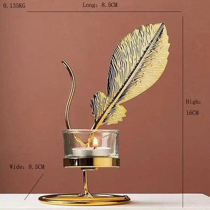 Refined European Iron Candle Holder Set for Timeless Sophistication