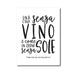 Italian Quotes Typography Prints Kitchen Wall Art Pictures - Très Elite