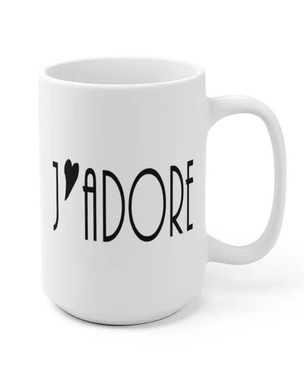 Parisian Love Story Ceramic Coffee Mug - Perfect Valentine's Day Gift