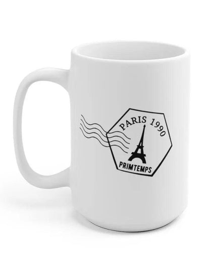 Parisian Love Story Ceramic Coffee Mug - Perfect Valentine's Day Gift