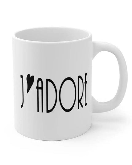 Parisian Love Story Ceramic Coffee Mug - Perfect Valentine's Day Gift