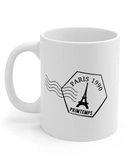 Parisian Love Story Ceramic Coffee Mug - Perfect Valentine's Day Gift