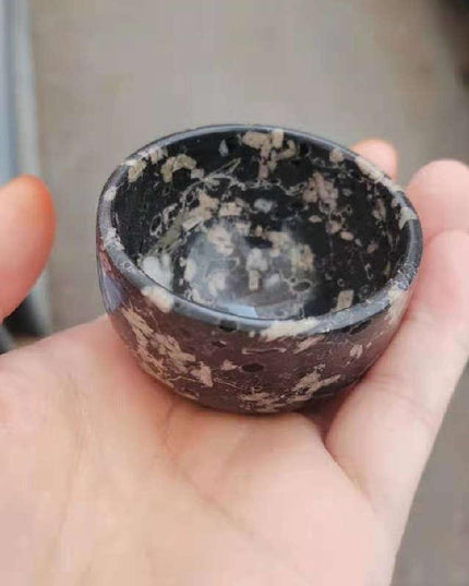 Magnetic Plum Blossom Jade Teacup Set: Transform Your Tea Experience