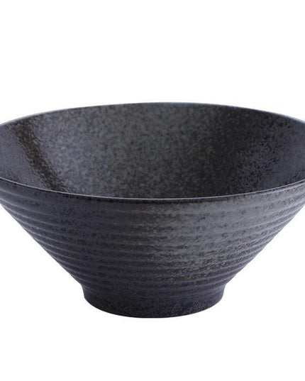 Japanese Cuisine Serving: Elegant Ceramic Bamboo Hat Style Bowls Set