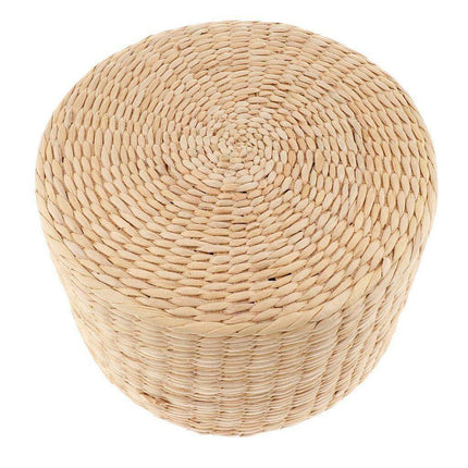 Handmade Japanese Straw Cushion for Comfortable Relaxation