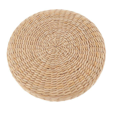 Handmade Japanese Straw Cushion for Comfortable Relaxation