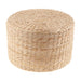 Japanese Style Hand-Knitted Straw Cushion for Comfortable Meditation