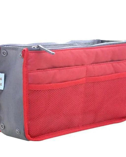 Sleek and Stylish Makeup Organizer with Multiple Compartments for Effortless Beauty Storage