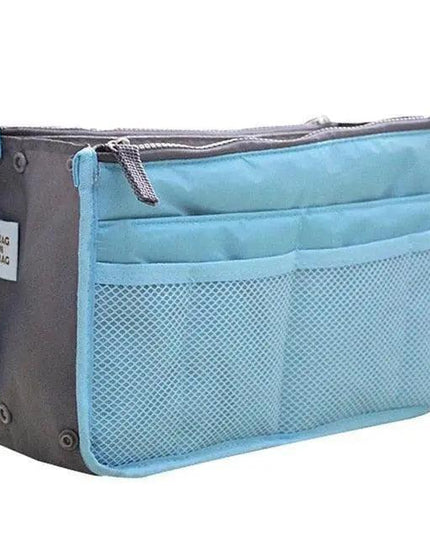 Sleek and Stylish Makeup Organizer with Multiple Compartments for Effortless Beauty Storage