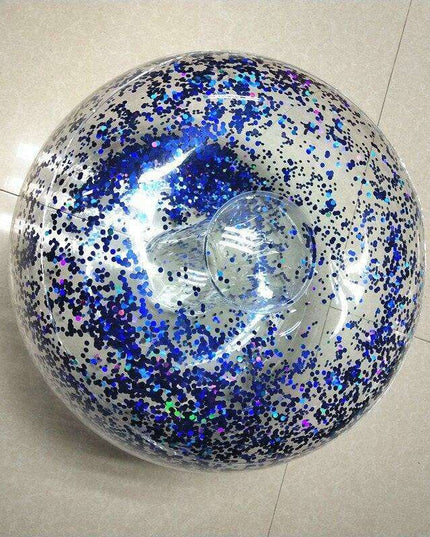 Glittering Sequin Inflatable Lounge Sofa for Kids - Fun and Portable Seating Solution