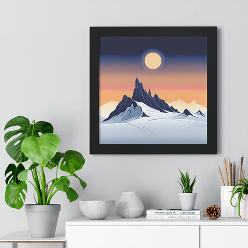 Enchanted Fantasy Landscape Art Print with Sustainable Framing