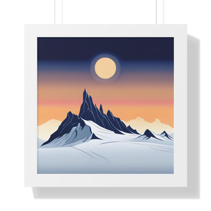 Enchanted Fantasy Landscape Art Print with Sustainable Framing