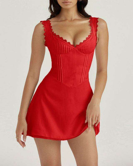 Gorgeous Backless Lace Gown for Timeless Sophistication