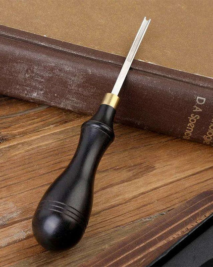 Precision Edge Beveling Tool Set for Leather Craft - Ergonomic Design for Flawless Finishing