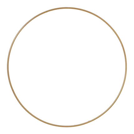AliKopy 40" Gold Heavy Duty Metal Hoop Wreath - Durable Floral Hoop