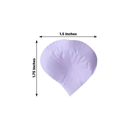 AliKopy 500-Pack Lavender Silk Rose Petals - Round Design Confetti