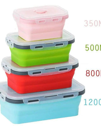 Versatile Leakproof Silicone Meal Prep Containers for On-the-Go Convenience