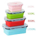 Leakproof Silicone Food Storage Containers for Convenient Meal Prep and Transport