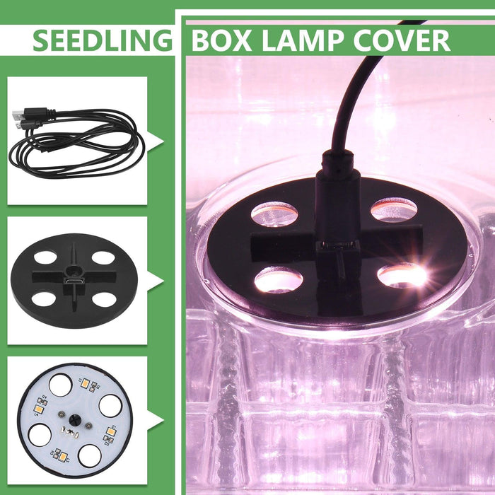 Indoor Gardening LED Grow Light Set for Thriving Plants