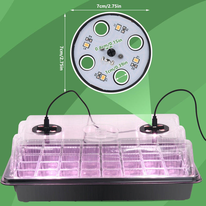 Advanced Indoor Plant Growth LED Light System