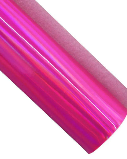 Glittering Pink Faux Leather Crafting Set for DIY Earrings and Hair Accessories