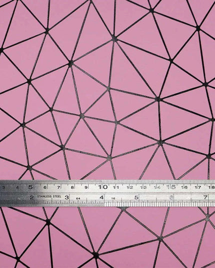 Glittering Pink Faux Leather Crafting Set for DIY Earrings and Hair Accessories