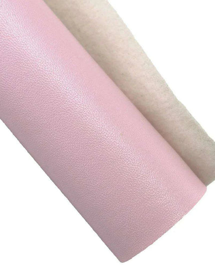 Glittering Pink Faux Leather Crafting Set for DIY Earrings and Hair Accessories