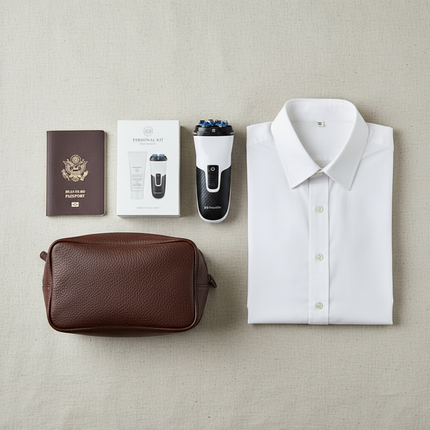 Compact Travel Electric Shaver for Men