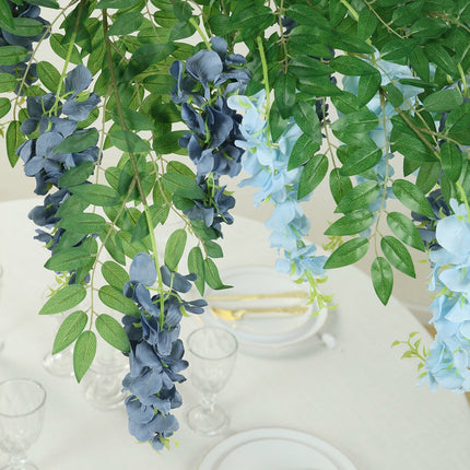 AliKopy 55" Silk Wisteria Vine Canopy - Interchangeable Branches, Eleg