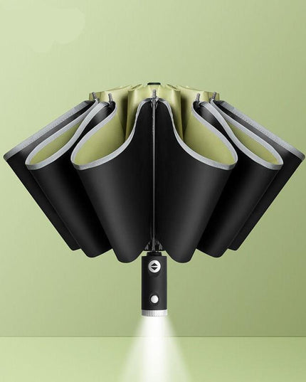 Smart LED Reverse Umbrella - Premium Executive