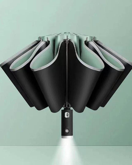 Smart LED Reverse Umbrella - Premium Executive