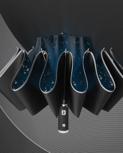 Smart LED Reverse Umbrella - Premium Executive