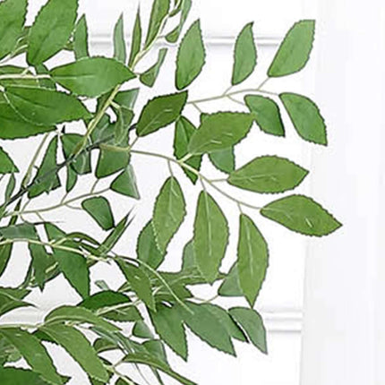 Très Elite 42" Tall Light Green Artificial Silk Beech Leaf Branches -
