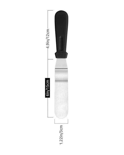 Professional Culinary Stainless Steel Spatula Set for Baking Perfection