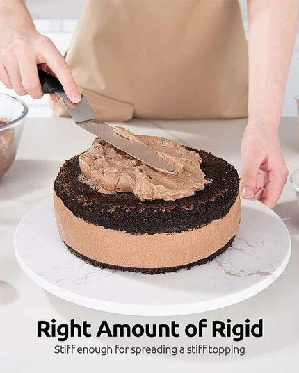 Professional Culinary Stainless Steel Spatula Set for Baking Perfection