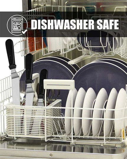 Professional Culinary Stainless Steel Spatula Set for Baking Perfection