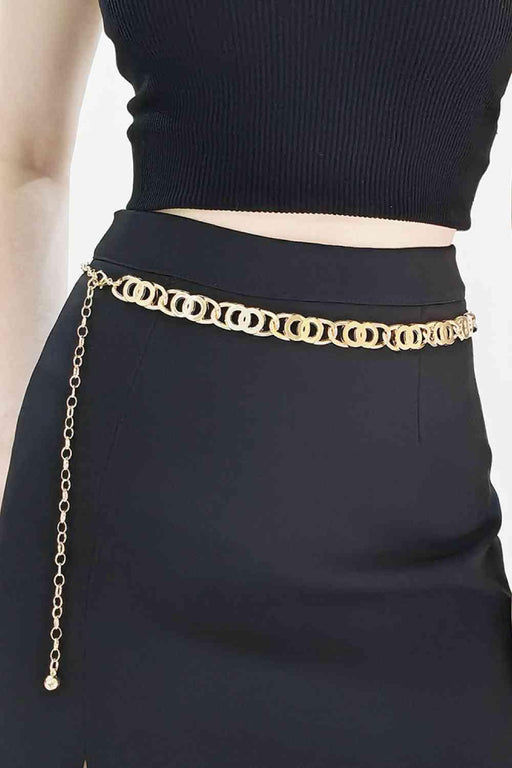 Elevate Your Style with the Premium Alloy Lobster Clasp Belt