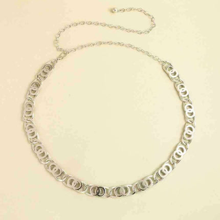 Premium Alloy Lobster Clasp Fashion Belt for Effortless Style