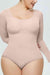 Sculpting Long Sleeve Shaping Bodysuit with Basic Style