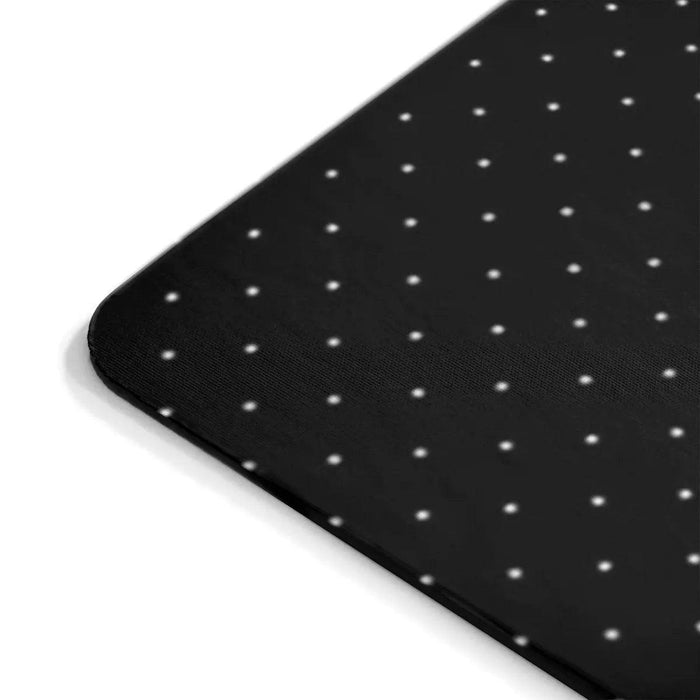 Love Hearts and Polka Dots Design Rectangular Mouse Pad