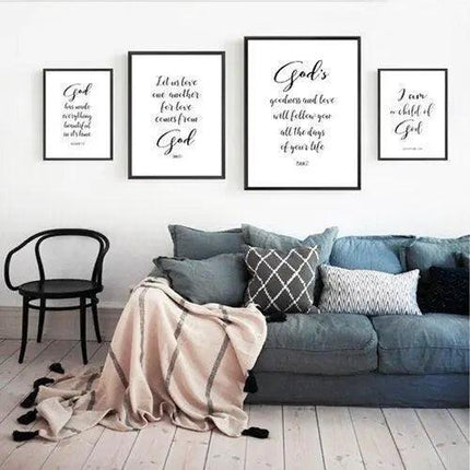Faith-Inspired Scripture Wall Art for a Uplifting Home Transformation